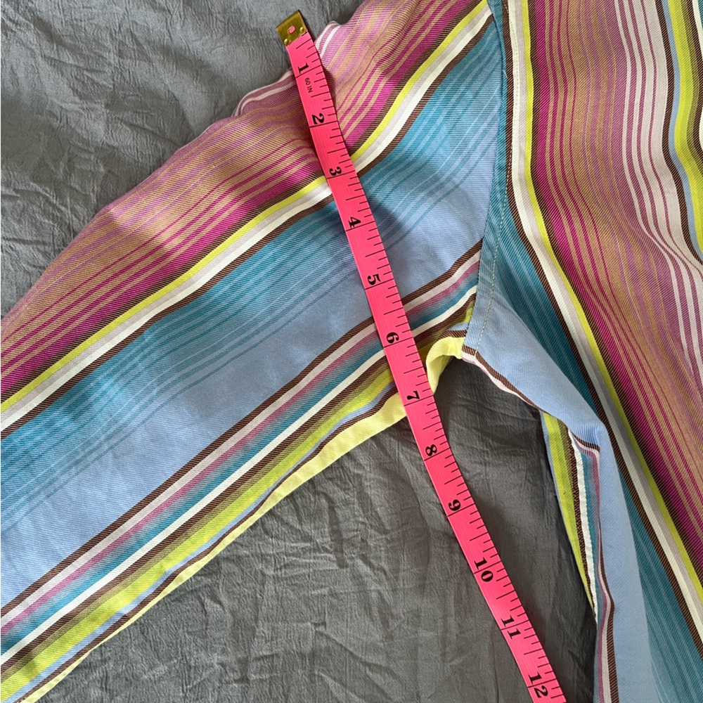 Etro button up blouse bright colors size IT 40/S - Picture 7 of 11